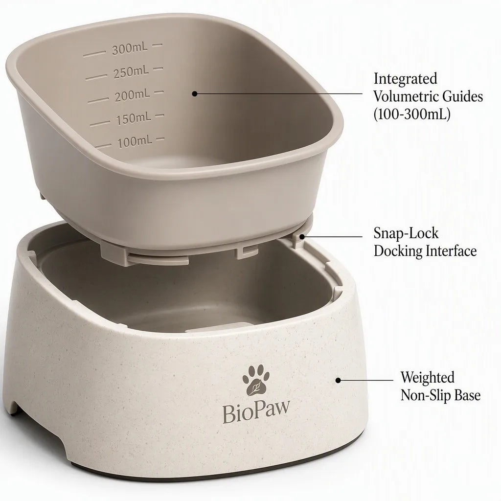 BioPaw Technical Detail - Snap-Lock and Volume Guides